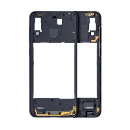 Samsung Galaxy A20 Mid Frame Housing Black OEM - Thepartshome.se