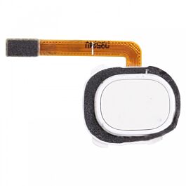 Samsung Galaxy A20e Fingerprint Reader with Flex Cable White Original - Thepartshome.se