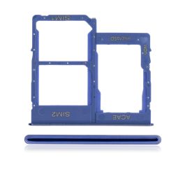 Samsung Galaxy A31 SIM/SD Tray Prism Crush Blue Original - Thepartshome.se