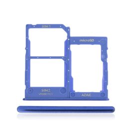 Samsung Galaxy A41 Sim Tray Prism Crush Blue Original - Thepartshome.se
