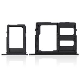 Samsung Galaxy A6 Plus SIM Tray Black Original - Thepartshome.se