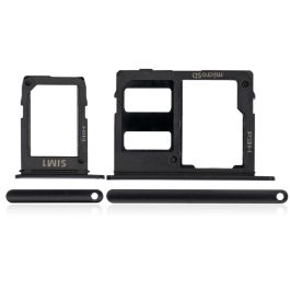 Samsung Galaxy A6 SIM Tray Black Original - Thepartshome.se
