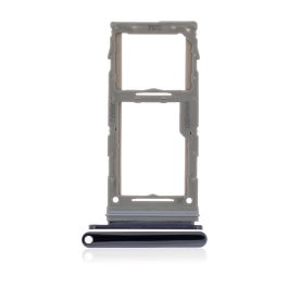 Samsung Galaxy A71 5G Sim Tray Prism Cube Black Original - Thepartshome.se