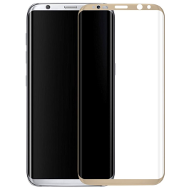 Samsung Galaxy S8 Plus (G955F) Full Coverage Tempered Glass [Gold]