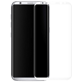 Samsung Galaxy S8 (G950F) Full Coverage Tempered Glass [White]
