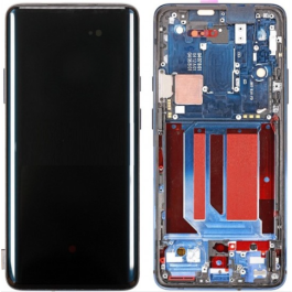 Buy reliable spare parts with Lifetime Warranty | Screen Assembly for OnePlus 7T Pro Original Refurbished With Frame Haze Blue | Fast Delivery from our warehouse in Sweden!