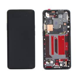 Buy reliable spare parts with Lifetime Warranty | Screen Assembly for OnePlus 7 Pro With Frame Mirror Grey | Fast Delivery from our warehouse in Sweden!