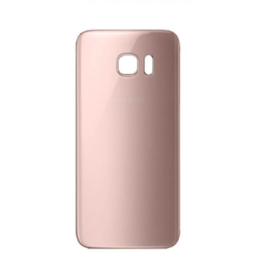 Back Cover Without Camera Lens for Samsung Galaxy S7 Edge - CMR - Rosegold