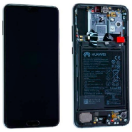 Screen Assembly with Battery for Huawei P20 Pro Midnight Blue Service Pack