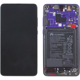 Screen Assembly with Battery for Huawei Mate 20 Twilight Service Pack