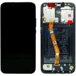 LCD Assembly & Battery for Huawei Mate 20 Lite Service Pack Black