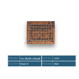 Main Power IC S555 for Samsung Galaxy S8/S8 Plus/Note 8