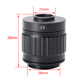 Microscope Digital Camera C-mount  Adapter 1X