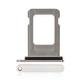 Single SIM Card Tray For iPhone 12 Pro/12 Pro Max/13 Pro/13 Pro Max - Silver