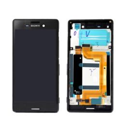 Sony Xperia M4 Aqua (E2303) LCD Assembly with Frame [Black][Full Original]