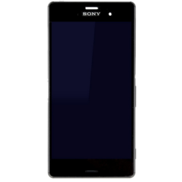 Sony Xperia Z3 (D6603) LCD Assembly with Frame [Black] [Full Original]