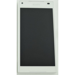 Sony Xperia Z5 Compact (E5823) LCD Assembly with Frame [White] [Full Original]