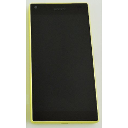 Sony Xperia Z5 Compact (E5823) LCD Assembly with Frame [Yellow] [Full Original]