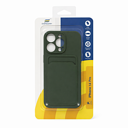 Svensson+ Card Holder Silicon Case For iPhone 14 Pro Green -  Thepartshome.eu