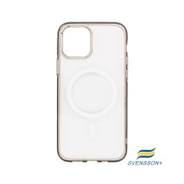Buy reliable spare parts with Lifetime Warranty | Svensson Plus Dark Clear Case with MagSafe for iPhone 12 | Fast Delivery from our warehouse in Sweden!