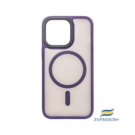 Buy reliable spare parts with Lifetime Warranty | Svensson+ Frosted MagSafe Case for iPhone 14 Pro Purple | Fast Delivery from our warehouse in Sweden!