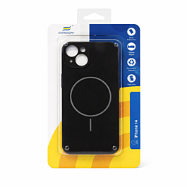 Svensson+ MagSafe Silicon Case For iPhone 14 Black- Thepartshome.eu