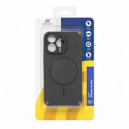 Svensson+ MagSafe Silicon Case For iPhone 14 Pro Stone Grey  - Thepartshome.eu