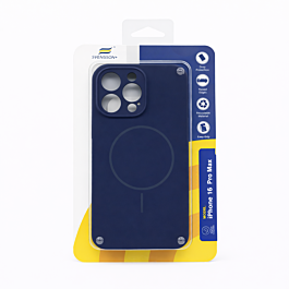 Svensson+ MagSafe Silicon Case For iPhone 16 Pro Max Dark Blue  - Thepartshome.eu