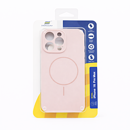Svensson+ MagSafe Silicon Case For iPhone 16 Pro Max Morandi Pink  - Thepartshome.eu