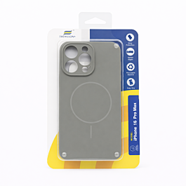 Svensson+ MagSafe Silicon Case For iPhone 16 Pro Max Stone Grey  - Thepartshome.eu