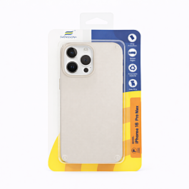 Svensson+ Premium Silicon Case For iPhone 16 Pro Max Stone - Thepartshome.eu