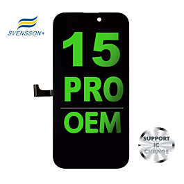 Svensson+ OEM Screen With Original OLED For iPhone 15 Pro Support IC Change - Thepartshome.eu