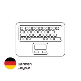 Kaufen Sie zuverlässige MacBook Ersatzteile mit lebenslanger Garantie | Topcase mit Tastatur deutsches Layout für MacBook Air A2179 Silver | German Keyboard Schnelle Lieferung von Schweden nach Deutschland!