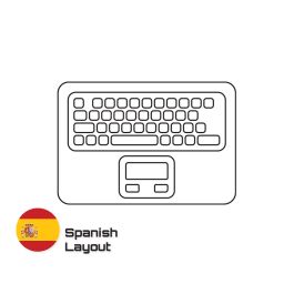 Compre repuestos confiables con garantía de por vida | Topcase con Teclado Diseño Español para MacBook Air A1466 2013-2017 Silver | ¡Entrega rápida desde nuestro almacén en Suecia!