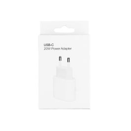USB-C power adapter 20W wall charger CE type C wall charge white