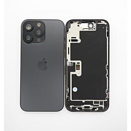 iPhone 16 Pro Max Back Housing Original Pulled Black Titanium - Thepartshome.eu
