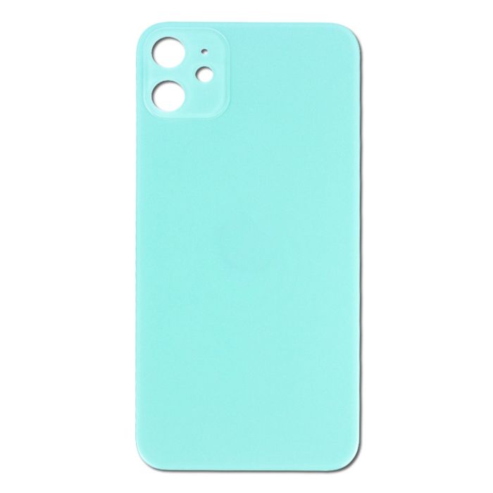 Big Hole No Logo Rear Glass Cover for iPhone 11 Green Thepartshome.eu