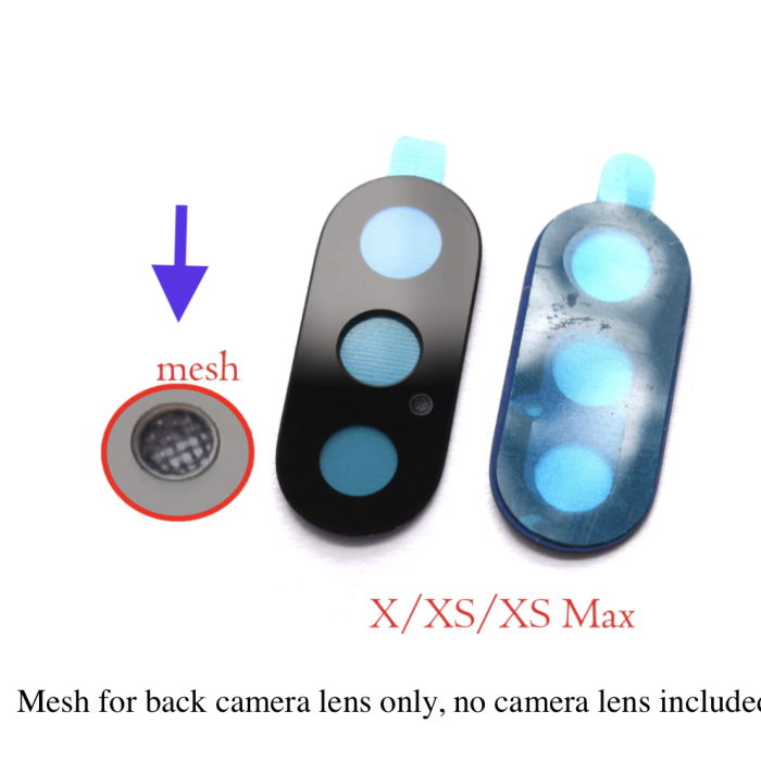 iphone xs back camera glass